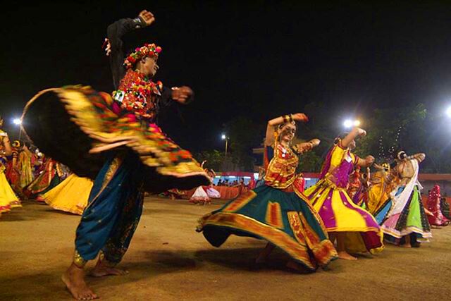 Rabari tribal dancers Gujarat traditional